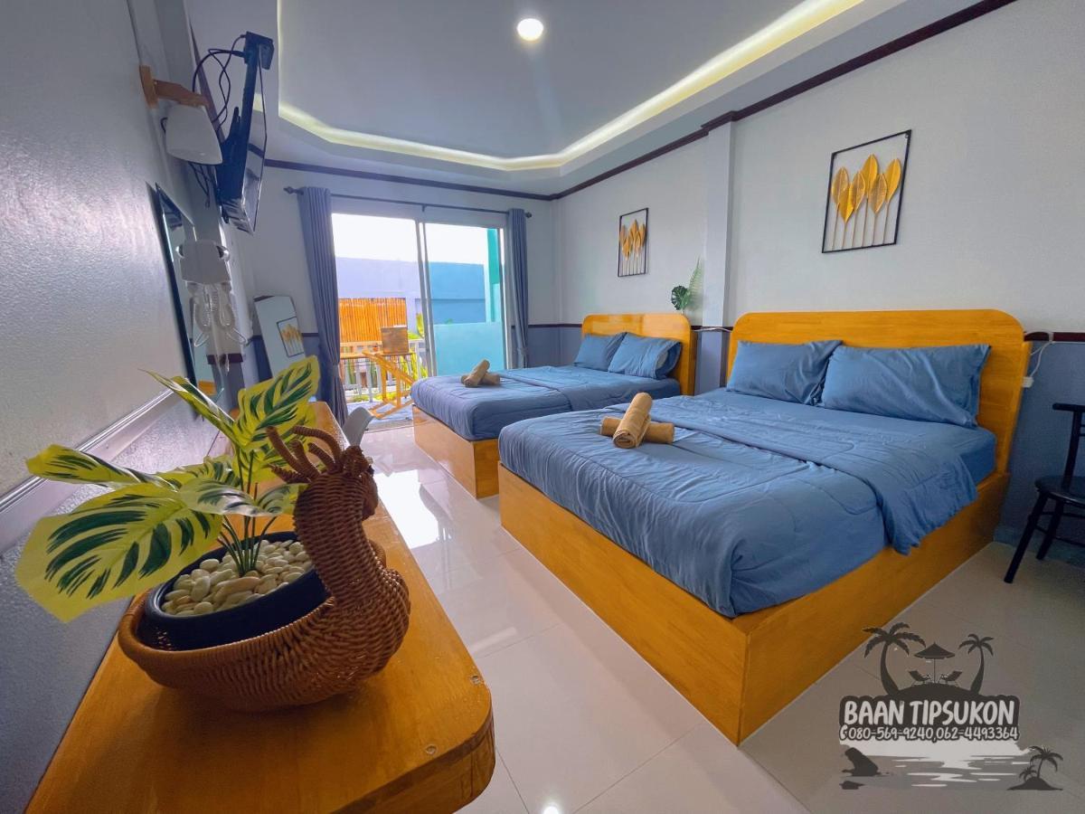 Bed and Breakfast Baan Tipsukon Koh Larn Exterior foto